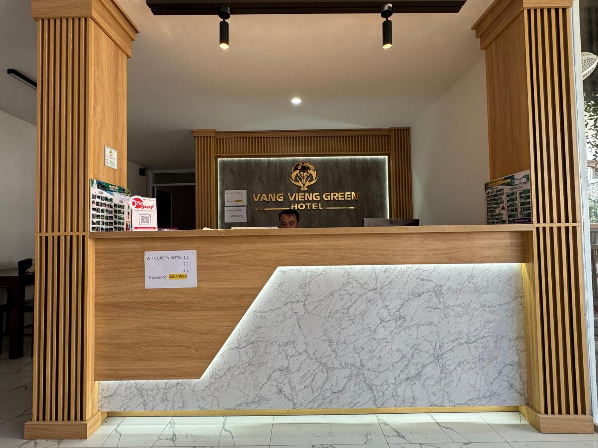 Vang Vieng Green Hotel מראה חיצוני תמונה