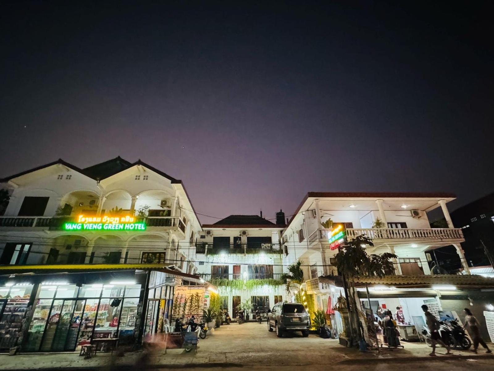 Vang Vieng Green Hotel מראה חיצוני תמונה